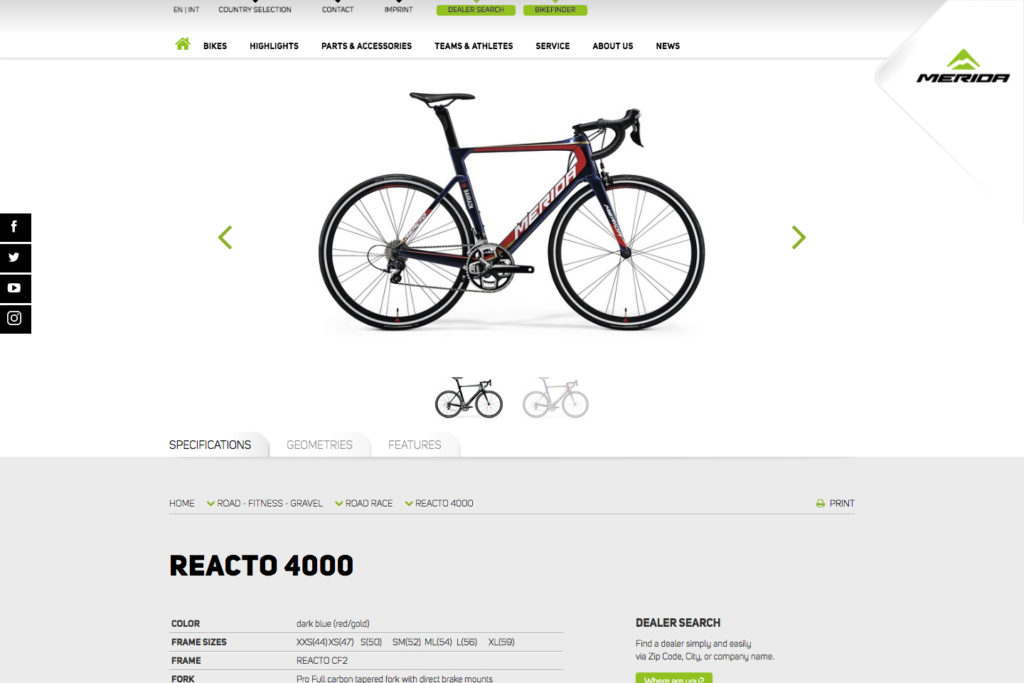 Merida - REACTO 4000